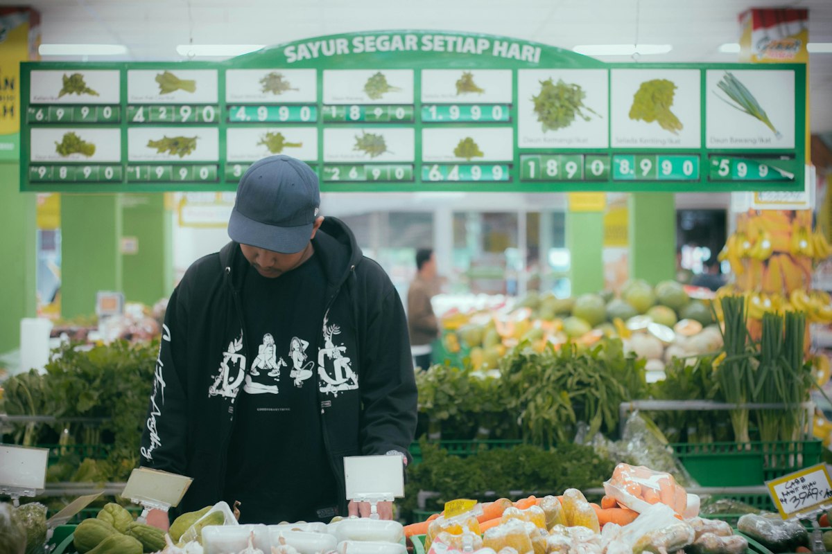 Secangkir teh hijau segar